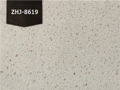 Арктическая белая кварцевая каменная плита